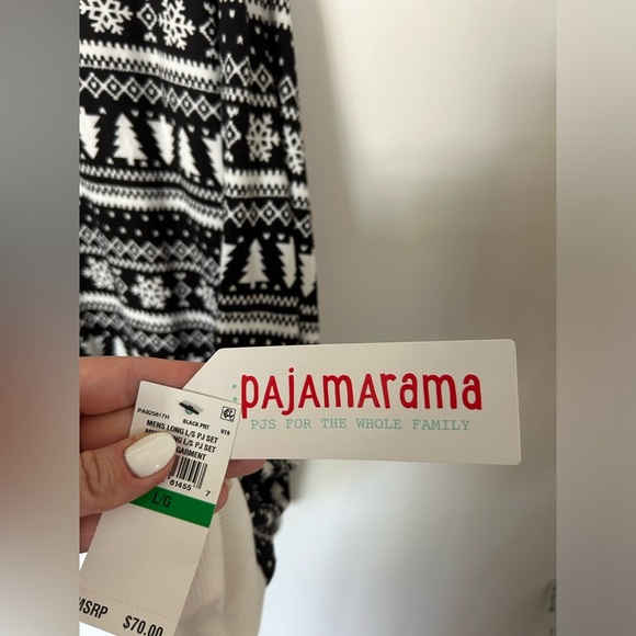 NWT Pajamarama Long Sleeve Men’s Top - Picture 4 of 9